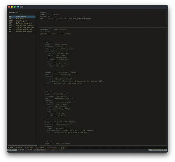 postmat screenshot